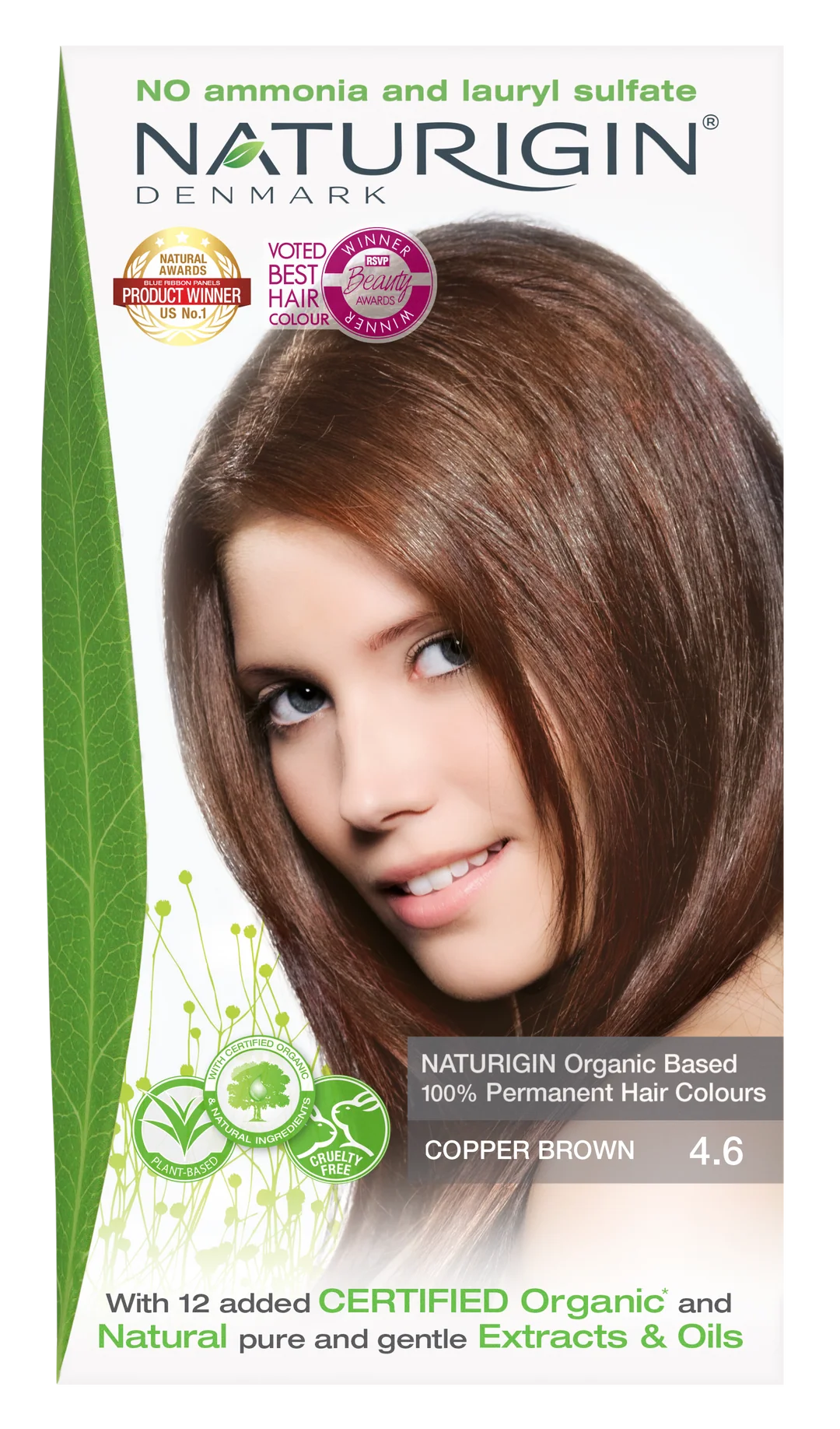 NATURIGIN Copper Brown 4.6 – Coloración Permanente