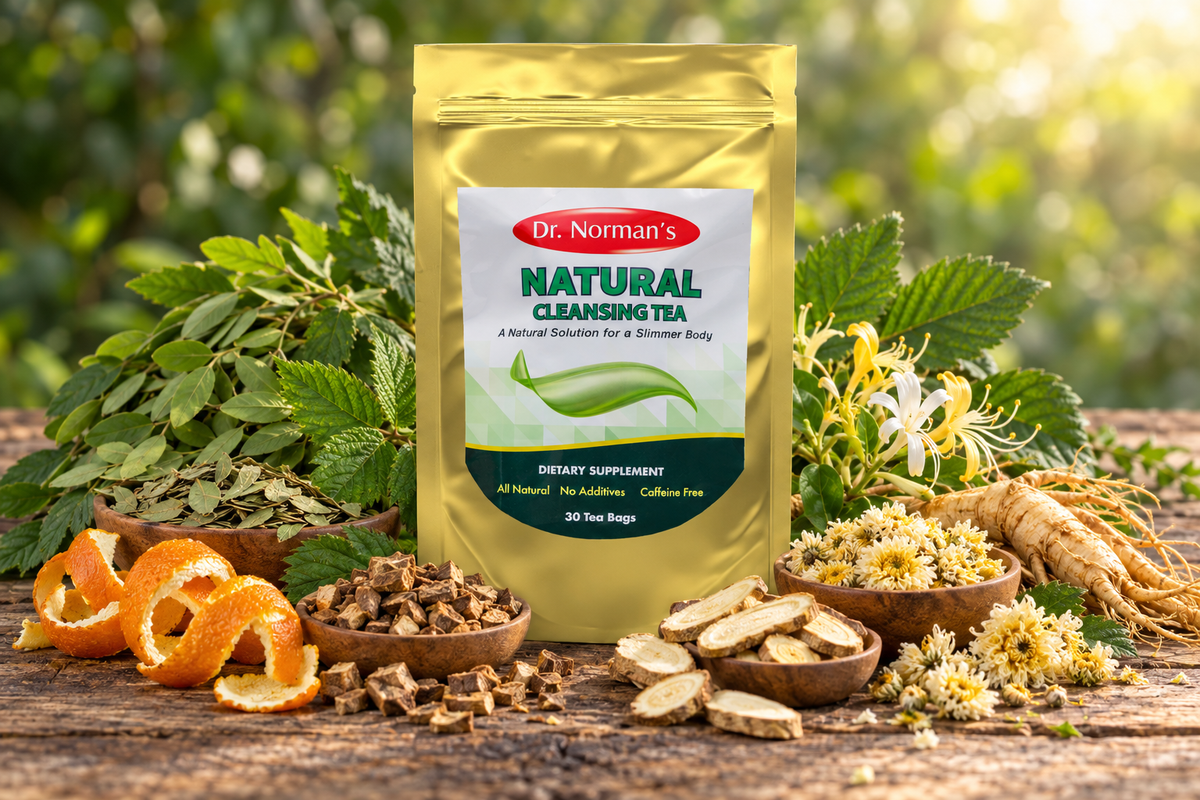 Natural Cleansing Tea Dr. Norman’s Té herbal – 30 bolsitas