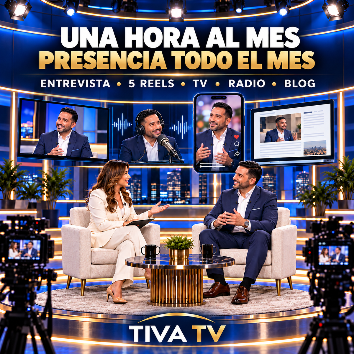 Paquete Mensual de Presencia Profesional Multiplataforma